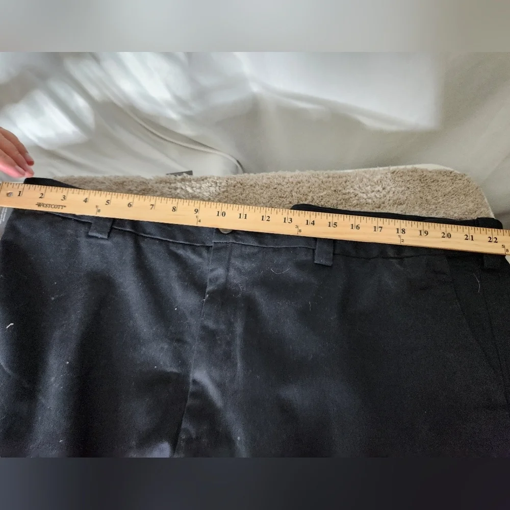 Amazon Essentials Black Slack Pants - Classic Fit